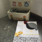 Panos de prato em patch aplique e fuxico 3